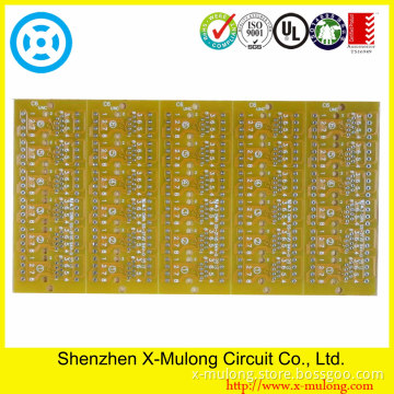 Double Sided Yellow Soldermask PCB /Plane Board/Small Printed Circuit Board